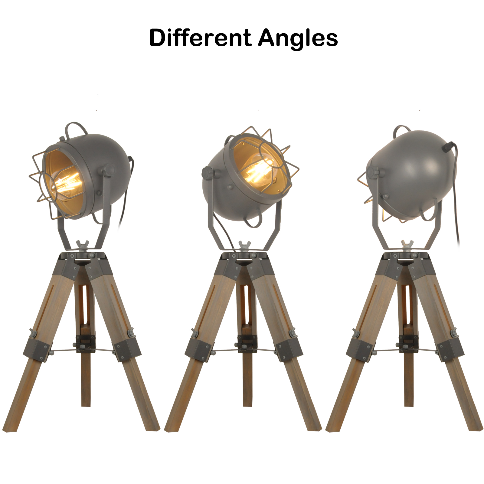 lámparas de pie orientables